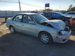 2002 Toyota Corolla Ce Silver vin: 2T1BR18EX2C552201