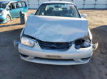 2002 Toyota Corolla Ce Silver vin: 2T1BR18EX2C552201