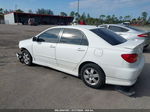 2005 Toyota Corolla S White vin: 2T1BR30E05C489847