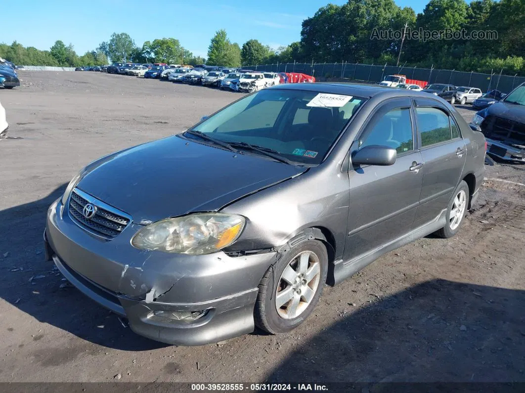 2005 Toyota Corolla S Gray vin: 2T1BR30E25C435336