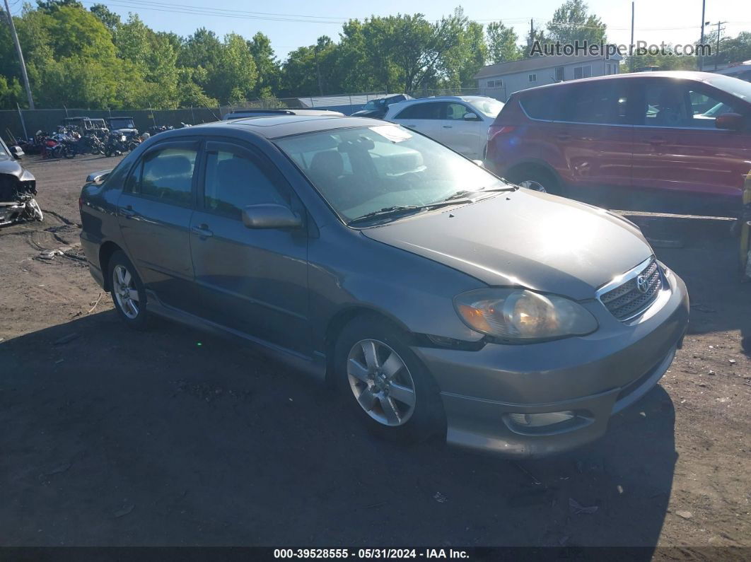 2005 Toyota Corolla S Gray vin: 2T1BR30E25C435336