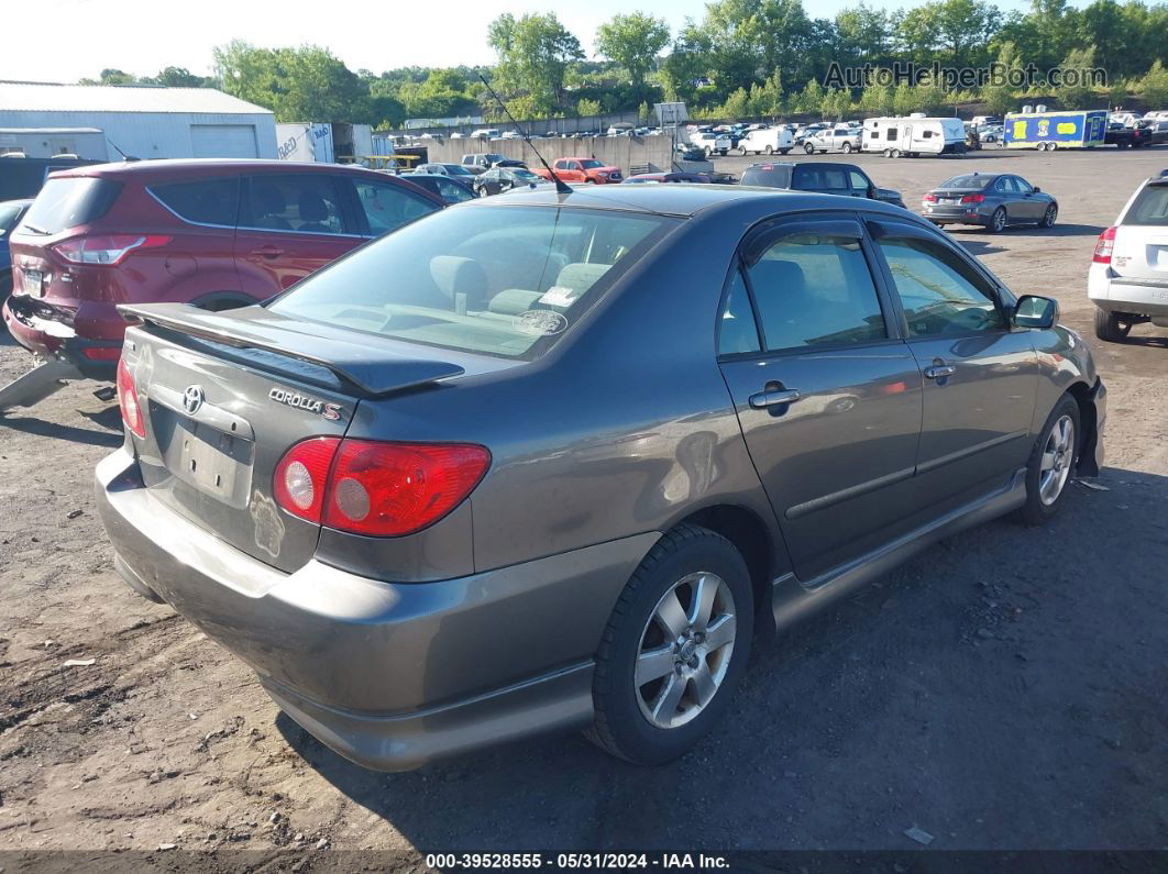 2005 Toyota Corolla S Gray vin: 2T1BR30E25C435336