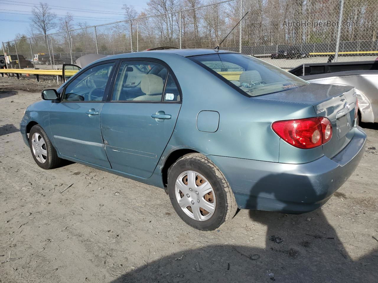 2005 Toyota Corolla Ce Green vin: 2T1BR30E35C455126