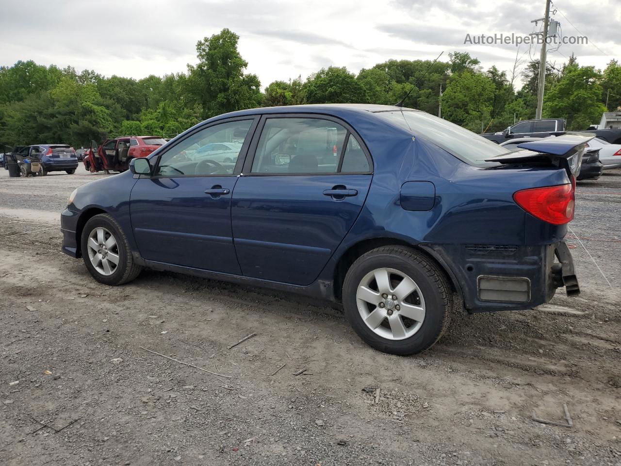 2005 Toyota Corolla Ce Blue vin: 2T1BR30E35C550804