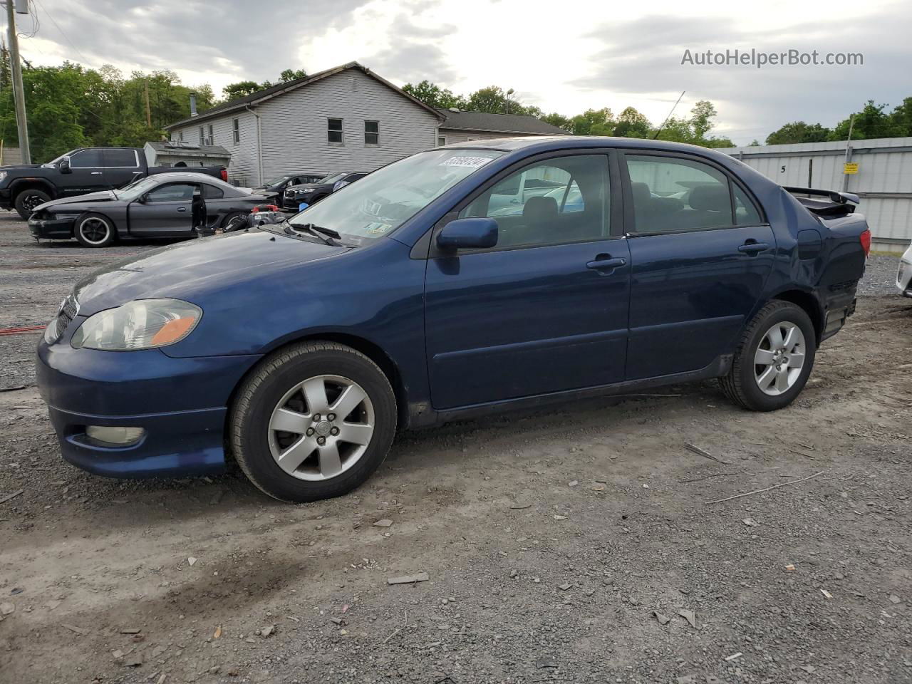 2005 Toyota Corolla Ce Blue vin: 2T1BR30E35C550804