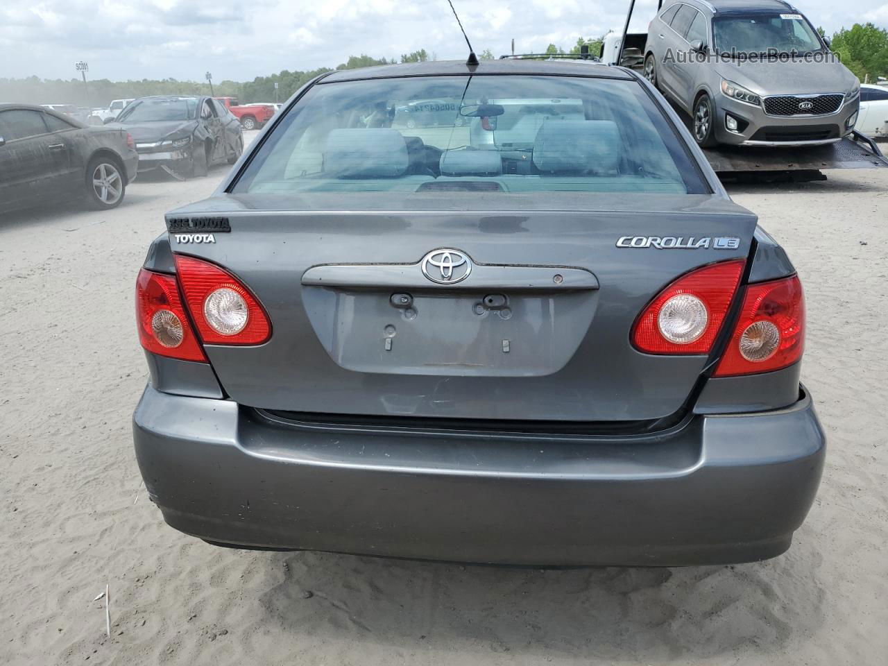 2005 Toyota Corolla Ce Серый vin: 2T1BR30E55C383474