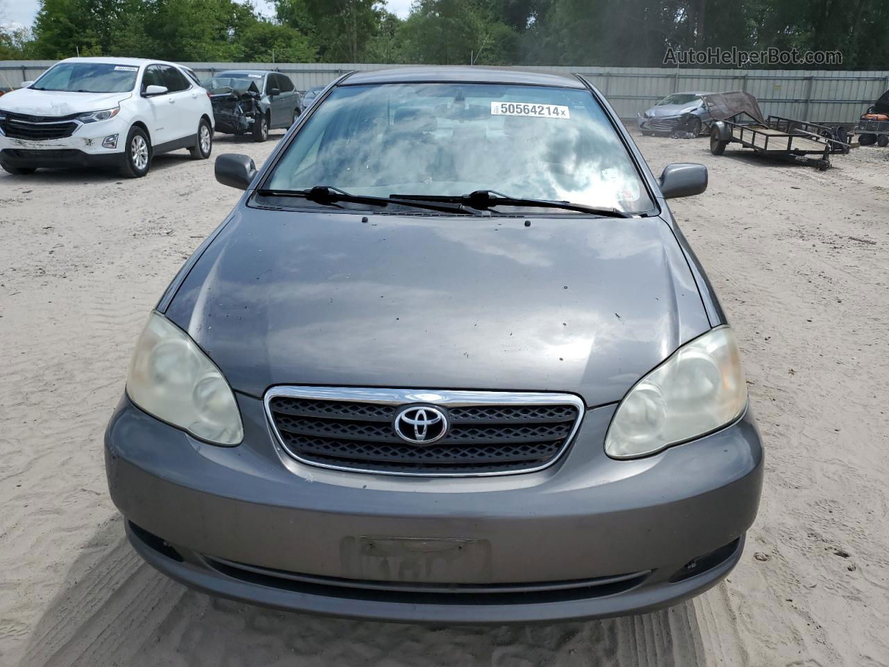 2005 Toyota Corolla Ce Серый vin: 2T1BR30E55C383474