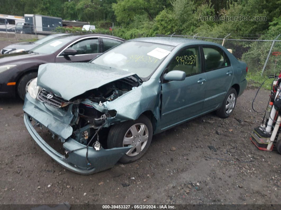 2005 Toyota Corolla Le Light Blue vin: 2T1BR30E55C459856