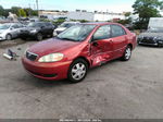 2005 Toyota Corolla Le Red vin: 2T1BR30E95C465336