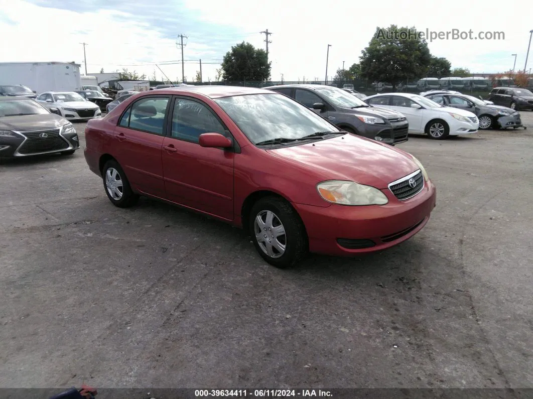 2005 Toyota Corolla Le Red vin: 2T1BR30E95C465336