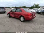 2005 Toyota Corolla Le Red vin: 2T1BR30E95C465336