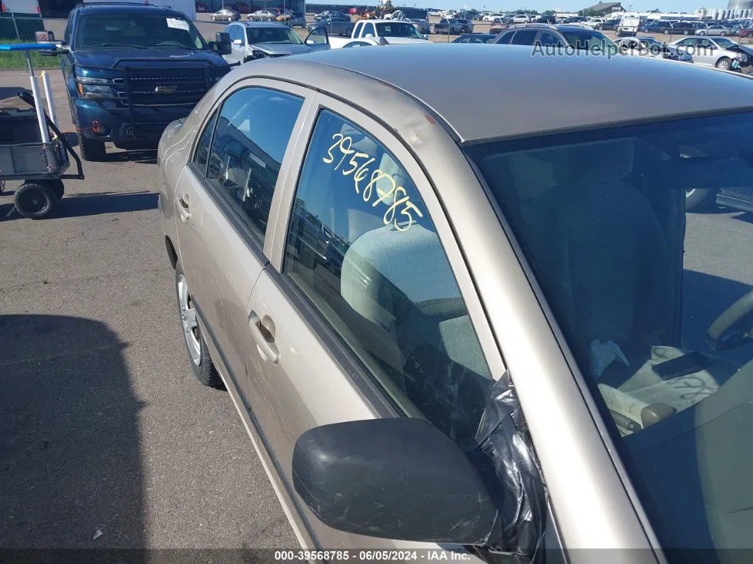 2004 Toyota Corolla Ce Tan vin: 2T1BR32E04C175434