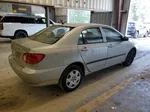 2004 Toyota Corolla Ce Silver vin: 2T1BR32E04C180231