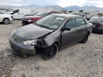 2004 Toyota Corolla Ce Gray vin: 2T1BR32E04C219545