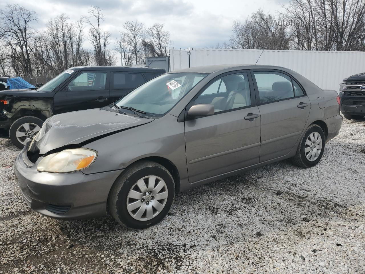 2004 Toyota Corolla Ce Tan vin: 2T1BR32E04C235793