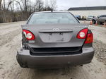 2004 Toyota Corolla Ce Gray vin: 2T1BR32E04C245157