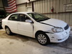 2004 Toyota Corolla Ce White vin: 2T1BR32E04C251105