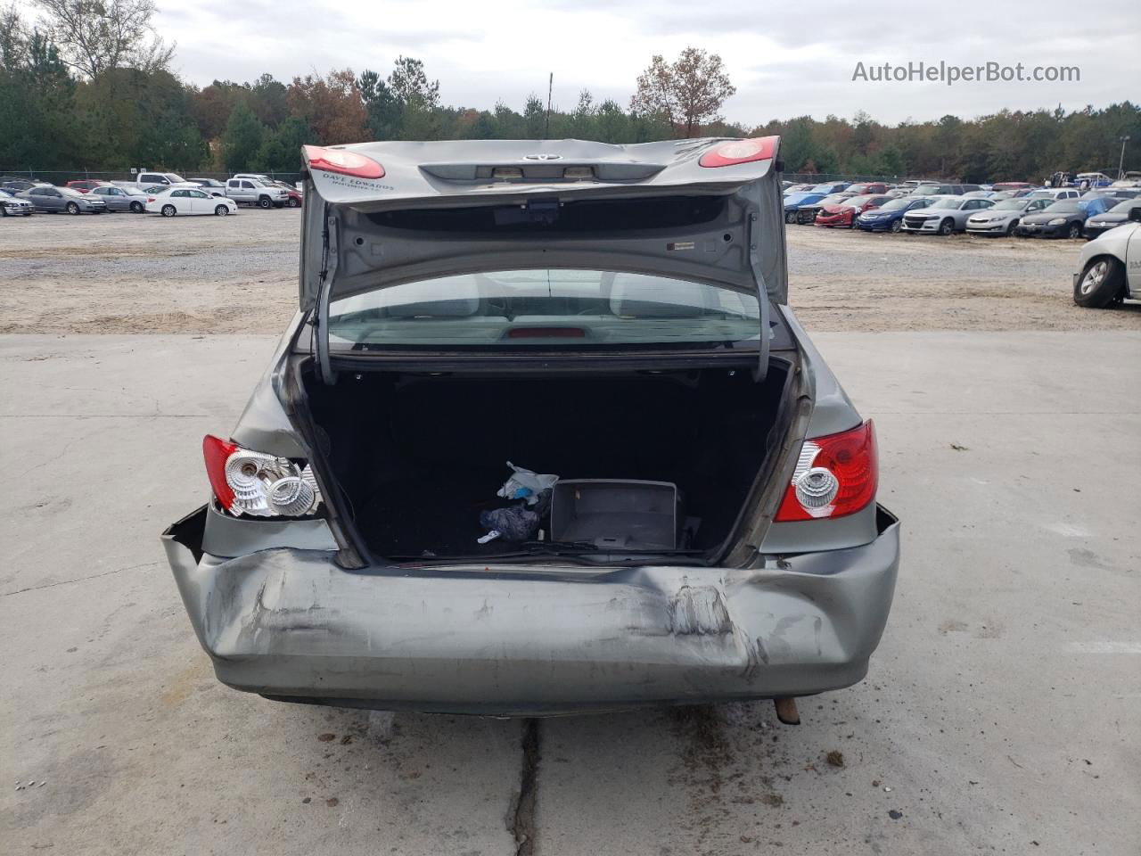 2004 Toyota Corolla Ce Silver vin: 2T1BR32E04C318642