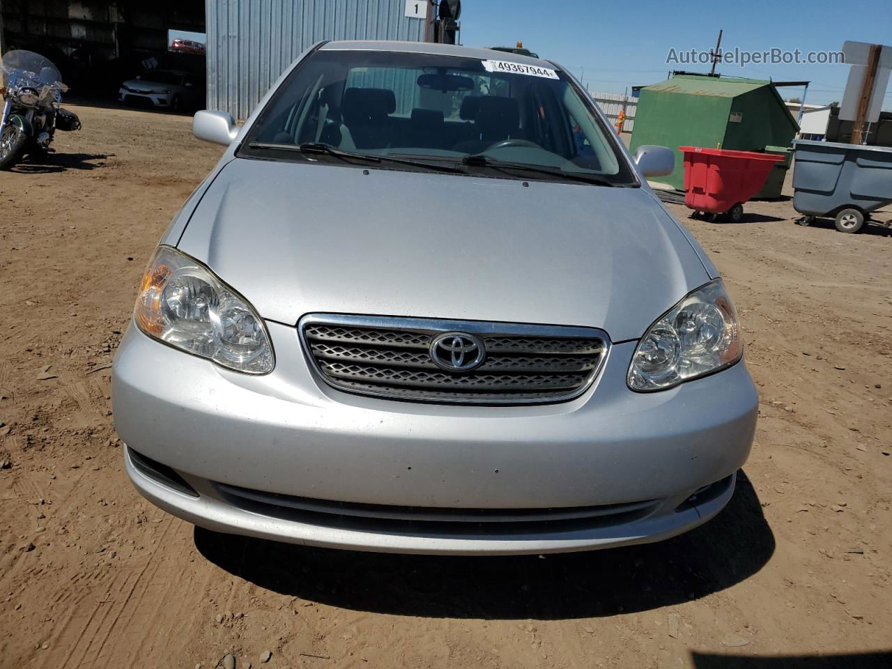 2005 Toyota Corolla Ce Silver vin: 2T1BR32E05C431721