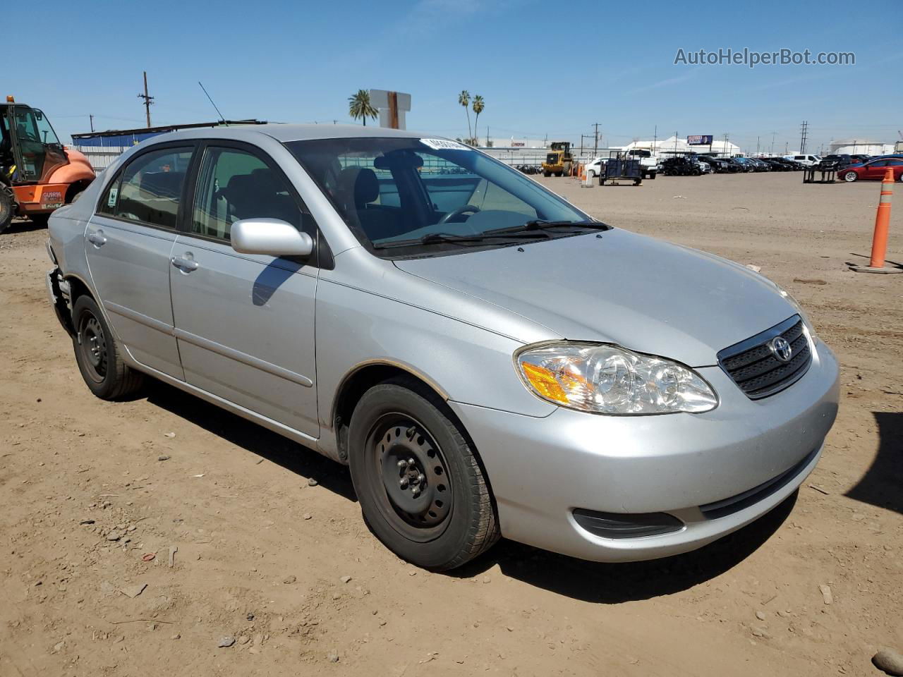 2005 Toyota Corolla Ce Silver vin: 2T1BR32E05C431721