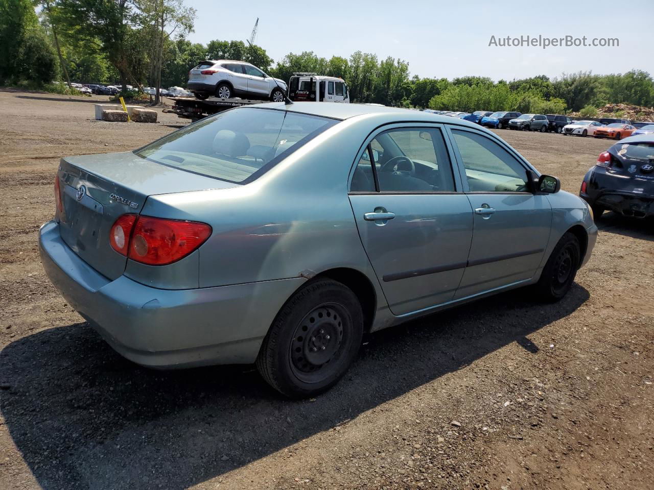 2005 Toyota Corolla Ce Teal vin: 2T1BR32E05C435817