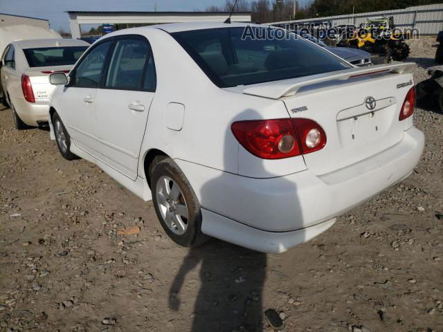 2005 Toyota Corolla Ce White vin: 2T1BR32E05C468512