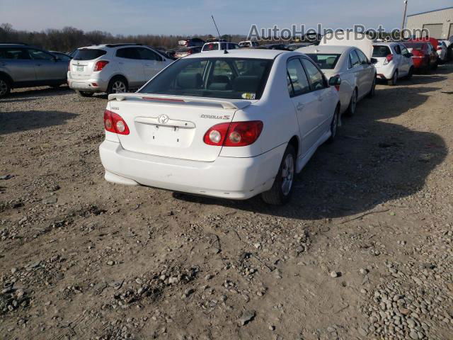 2005 Toyota Corolla Ce White vin: 2T1BR32E05C468512