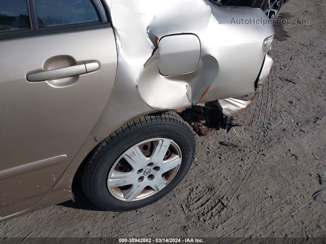 2005 Toyota Corolla Le Gold vin: 2T1BR32E05C470003