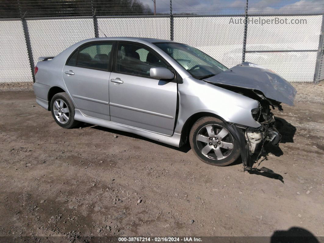 2008 Toyota Corolla S Silver vin: 2T1BR32E08C895662