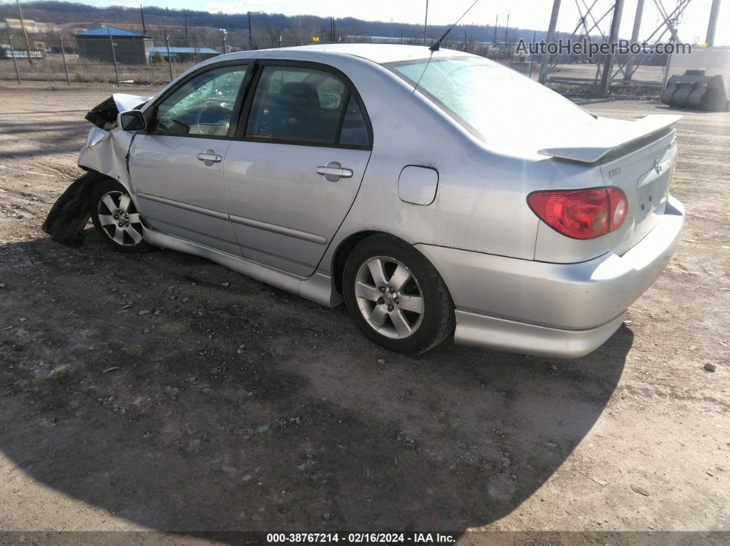 2008 Toyota Corolla S Silver vin: 2T1BR32E08C895662