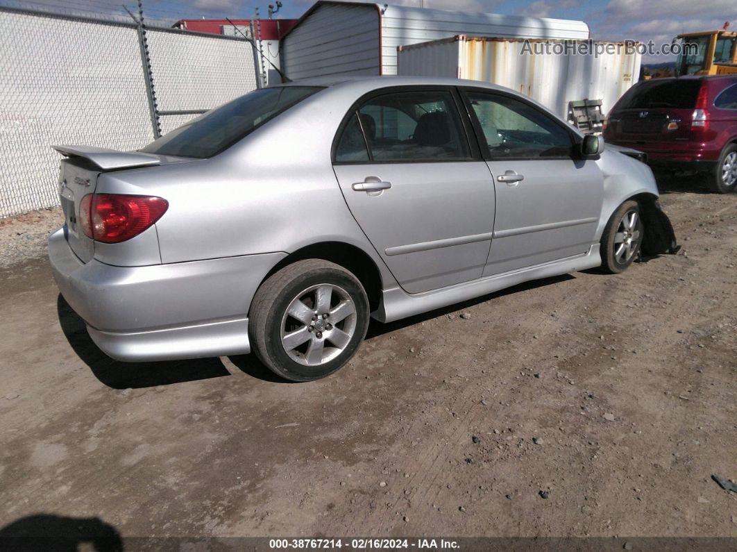 2008 Toyota Corolla S Silver vin: 2T1BR32E08C895662