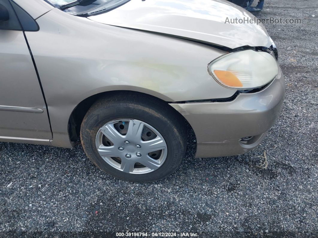 2008 Toyota Corolla Le Beige vin: 2T1BR32E08C897721