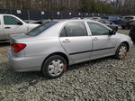 2008 Toyota Corolla Ce Silver vin: 2T1BR32E08C926070