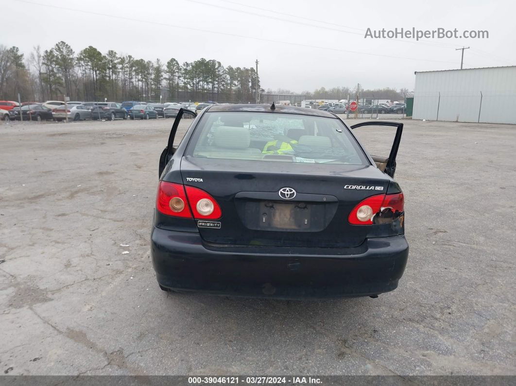 2008 Toyota Corolla Ce Черный vin: 2T1BR32E08C929664