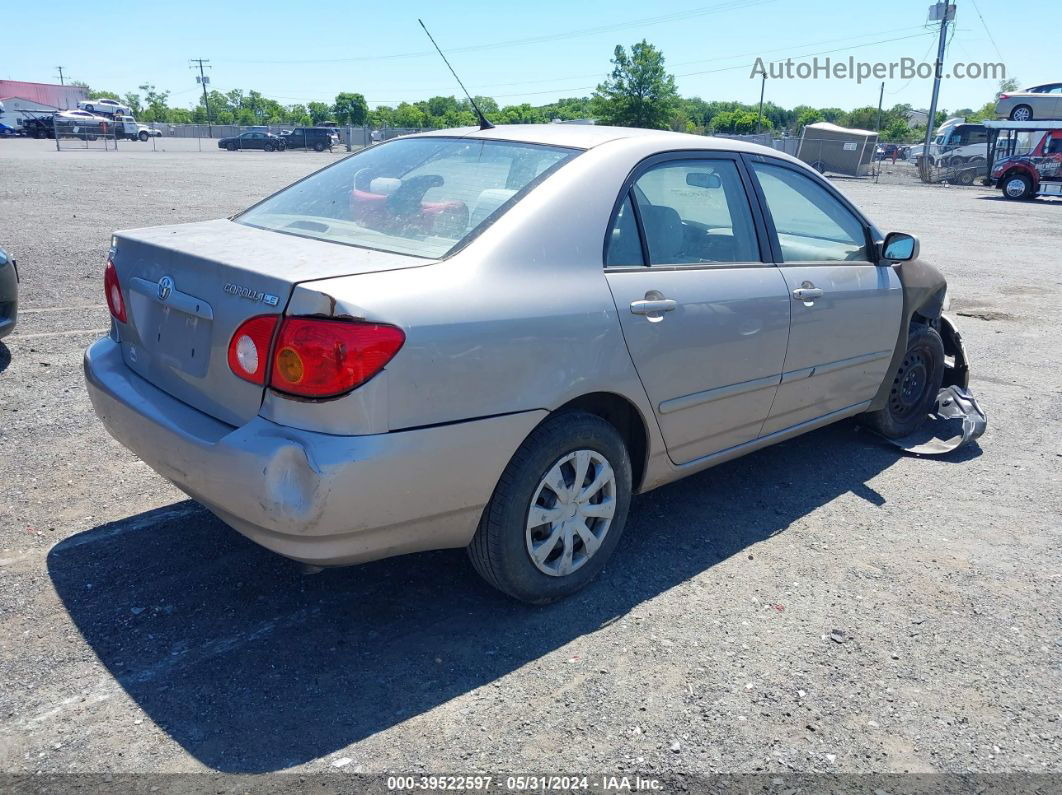 2003 Toyota Corolla Le Tan vin: 2T1BR32E13C160651