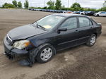 2003 Toyota Corolla Ce Black vin: 2T1BR32E13C742541