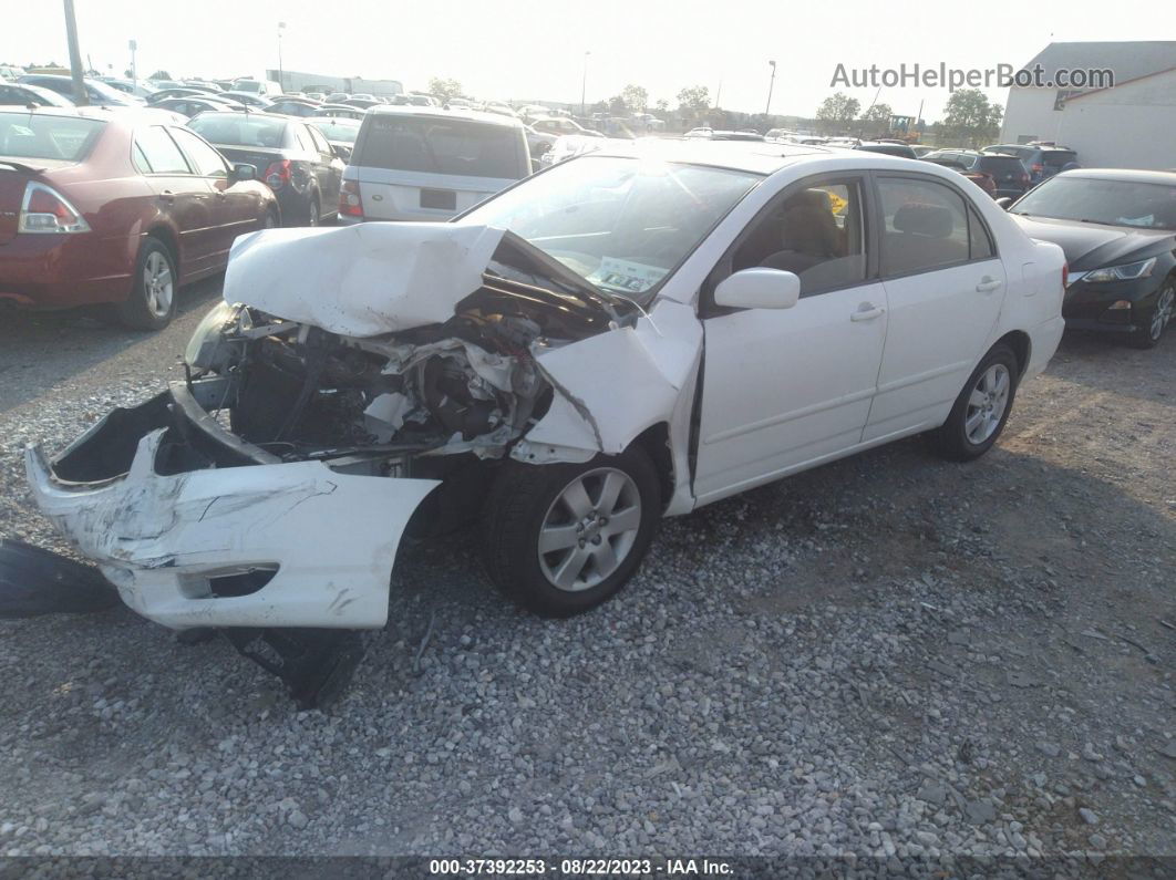 2004 Toyota Corolla Ce/s/le White vin: 2T1BR32E14C184160