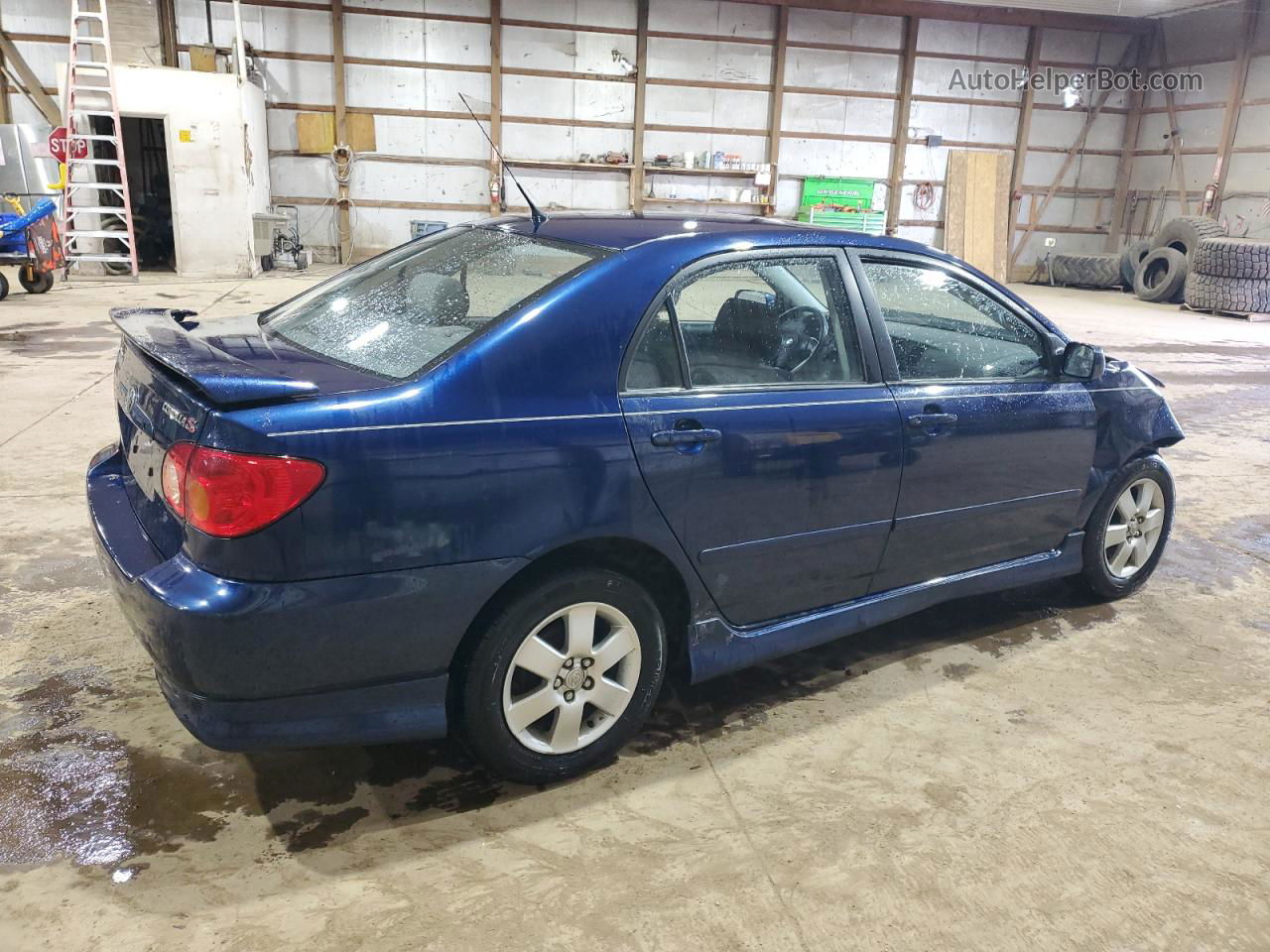 2004 Toyota Corolla Ce Blue vin: 2T1BR32E14C192517