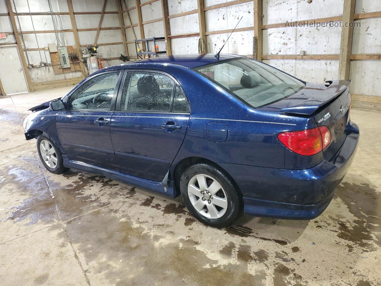 2004 Toyota Corolla Ce Blue vin: 2T1BR32E14C192517