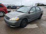 2004 Toyota Corolla Ce Silver vin: 2T1BR32E14C212250