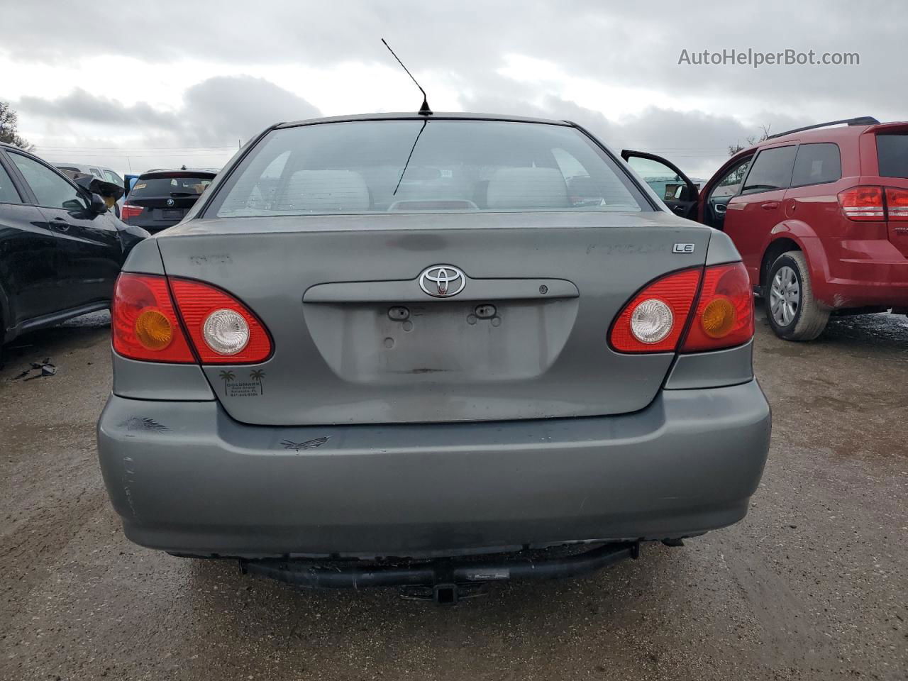 2004 Toyota Corolla Ce Silver vin: 2T1BR32E14C212250