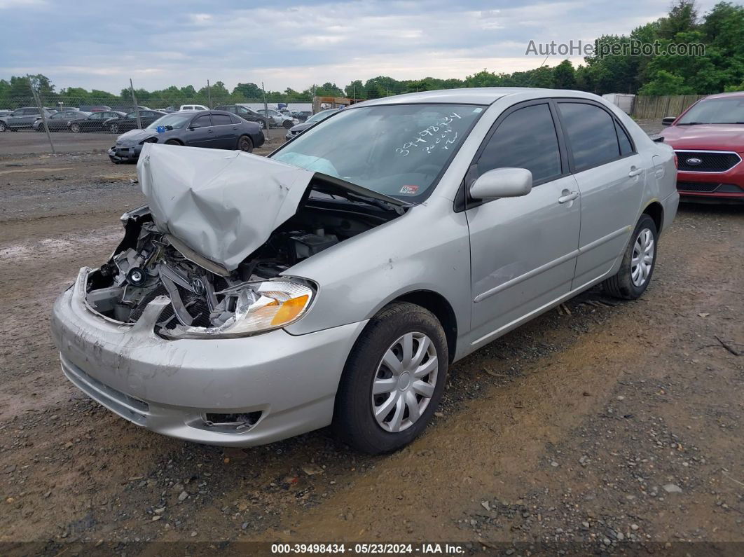 2004 Toyota Corolla Le Silver vin: 2T1BR32E14C220560