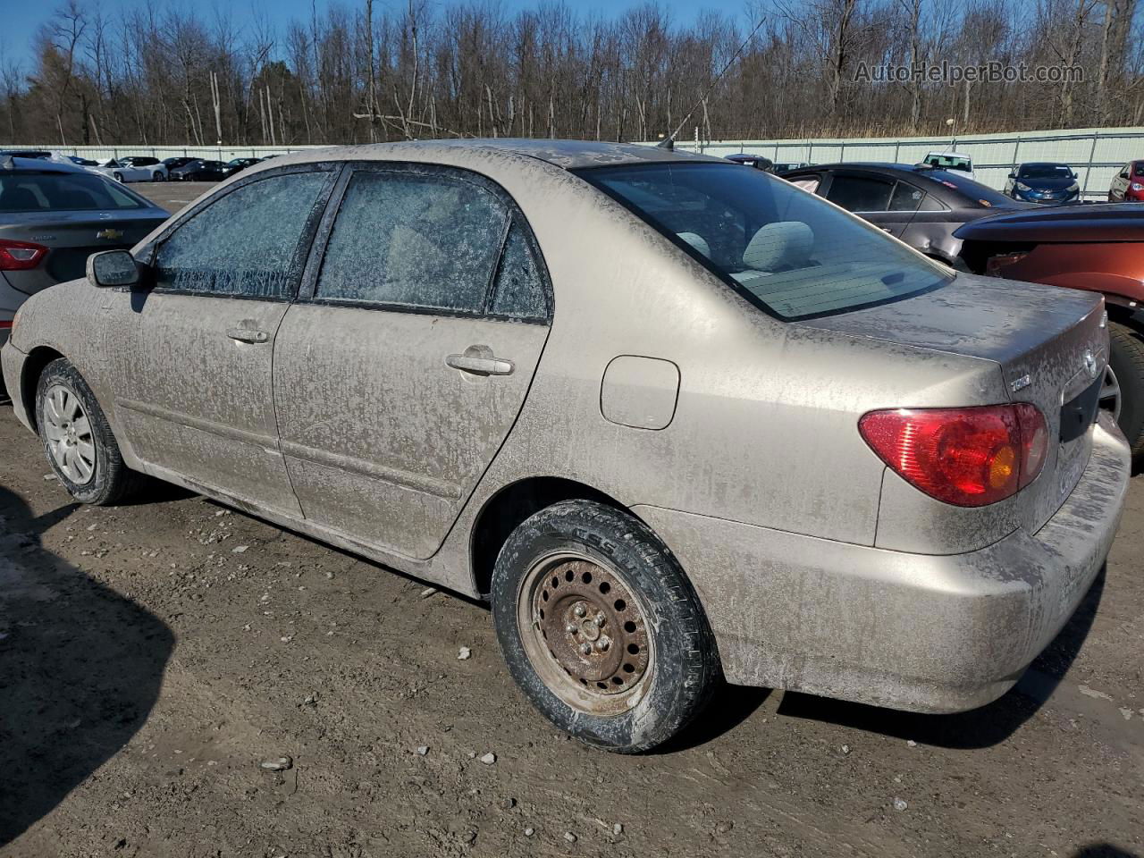 2004 Toyota Corolla Ce Желто-коричневый vin: 2T1BR32E14C283898