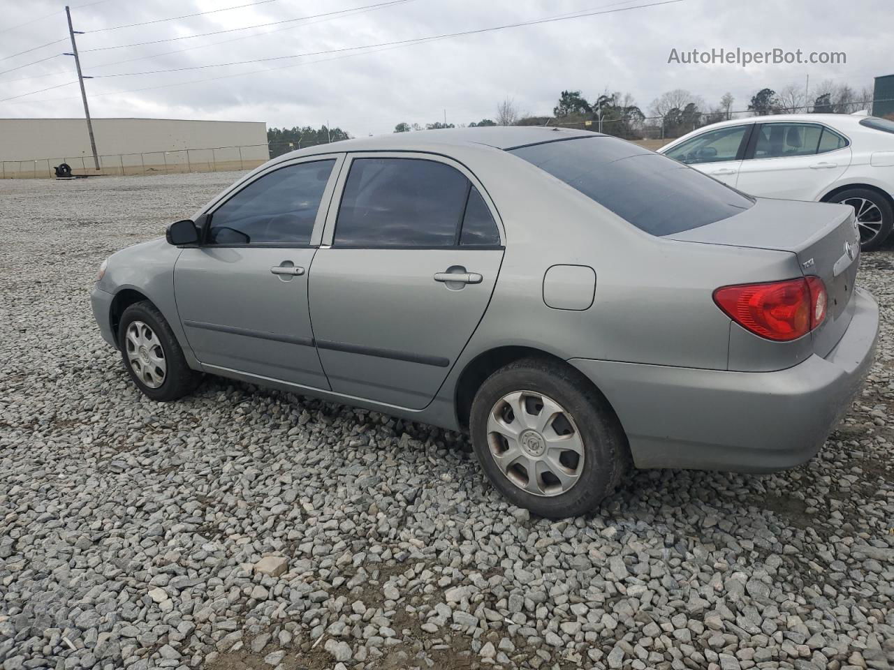 2004 Toyota Corolla Ce Gray vin: 2T1BR32E14C295579