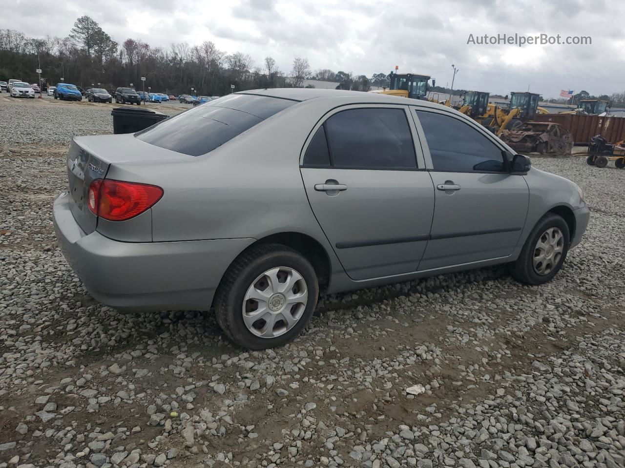 2004 Toyota Corolla Ce Gray vin: 2T1BR32E14C295579