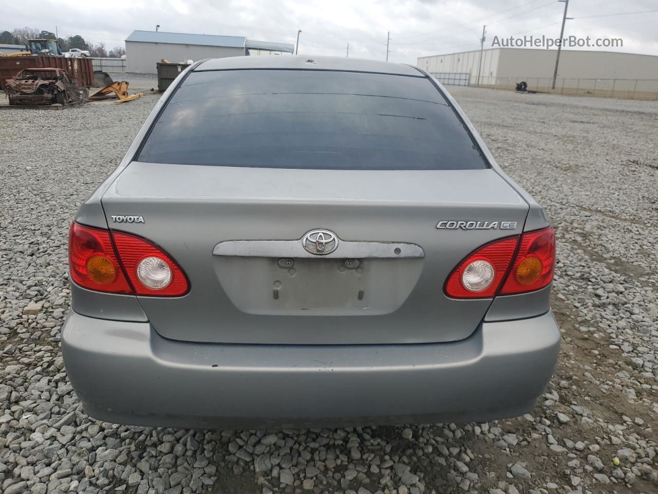 2004 Toyota Corolla Ce Gray vin: 2T1BR32E14C295579