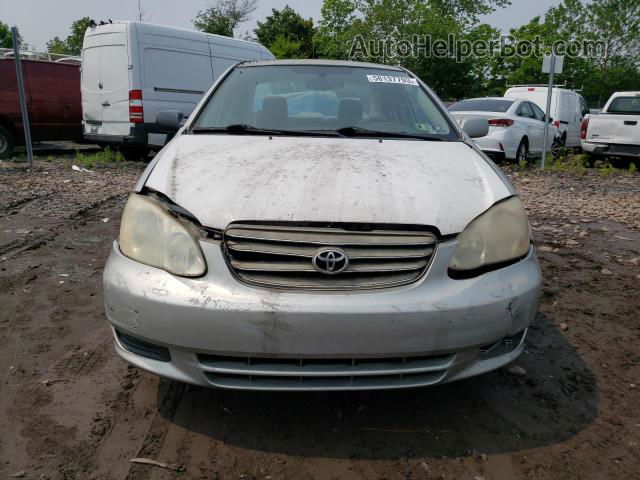 2004 Toyota Corolla Ce Серебряный vin: 2T1BR32E14C318276