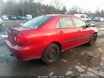 2005 Toyota Corolla Ce/s/le Red vin: 2T1BR32E15C407735