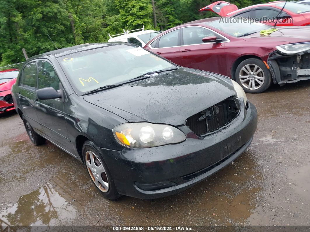 2005 Toyota Corolla Ce Black vin: 2T1BR32E15C432098