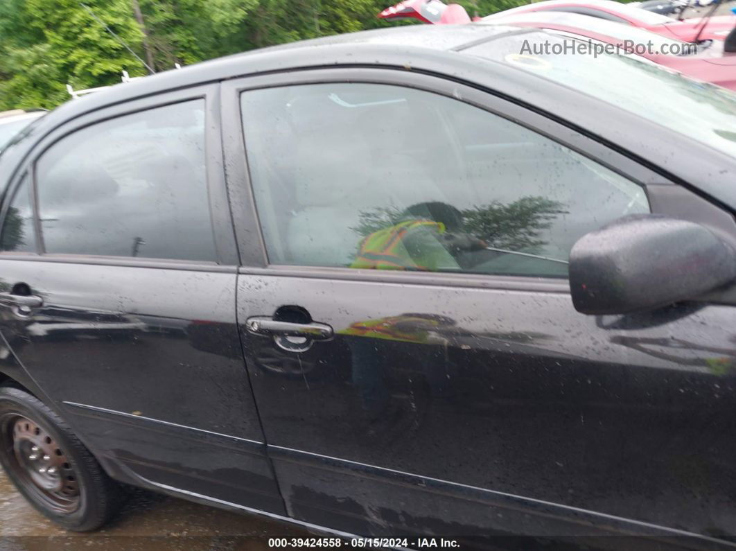 2005 Toyota Corolla Ce Black vin: 2T1BR32E15C432098